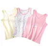 3 pçs/lote meninos meninas verão undershirt singlet camisas crianças dino unicórnio algodão camiseta superior camisolas roupa interior tanques tamanho 90-155 240301