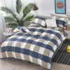 Thickened Skin Friendly Cotton Washed Quilt Cover Single Piece Double Person Bed Sheet Bedding 240226