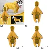 Hondenkleding Waterdichte kleding voor kleine honden Huisdier regenjassen Puppy regenjas Reflecterende strip Yorkie Chihuahua Pr R6C3 Drop Delivery Dhzdj