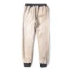 Sweatpants Winter Pants Men Fur Lined Joggers Mens Thick Sweatpants Drawstring Trousers Men Fleece Running Pants Warm Pants Plus Size 8XL