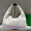 Top original quality Bottgs's Vents's Jodie tote bags for women 2024 Summer New Knitted Hand Carry Underarm Bag Cow Horn Crossbody Can Be With Real logo