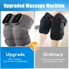 Eletrisk uppvärmnings knämassageanordning vibrationsfysioterapi kuddar för armbågsled artros reumatisk smärta varm 240305