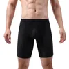 Calzoncillos para hombre, calzoncillos transpirables, ropa interior suave, deporte de verano para hombre, bragas de seda de hielo de alta elasticidad para secado rápido, delgadas