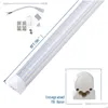 Tubes LED Tube LED 8Ft Shop Luminaire 120W Porte Refroidisseur Zer Bbs 2Ft 4Ft 5Ft 6Ft V Forme Intégrée Drop Livraison Lumières Éclairage Li Dhrxe