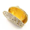 Hojas de metal dorado Cristales blancos Bolsos de embrague de noche Mujeres de lujo Monedero de boda Bolsos de bola Rhinestone Mini Minaudiere 240304