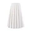 Платья 2021, летние аниме-юбки с высокой талией, черные юбки Haruku, женская школьная форма Kawaii, короткая мини-белая розовая клетчатая плиссированная юбка