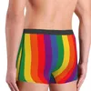 Underpants LGBT Pride Men Underwear Gay Rainbow Bisexual Lesbian Queer Asexual Boxer Briefs Shorts Panties Fashion Polyester