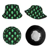 Bérets Universal Alien Bucket Hat pour femmes Vocation Sun Hip Hop Pliable Camping Casquette de pêche Drop