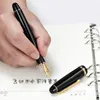 Jinhao X350 stylo plume noir or Clip luxe stilographique MFEF plume écriture encre bureau école papeterie fournitures 240306