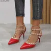 Sandals Shoes Woman Summer Ladies High Heels Valentine Shoes Female Pointed Toe Pumps For Womens Shoe Summer stiletto