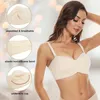 BRAS FULL Support Non-Slip Convertible Bandeau BH Women Invisible Lifting Strapless Underwire 34-44 B/C/D/E/F Big Cup Underwear