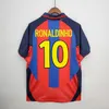 Retro Barcelonas Soccer Jerseys Barca 80 82 91 92 93 94 95 Xavi Ronaldinho Ronaldo Rivaldo Guardiola Iiesta Finals Classic 96 98 99 00 01 02 03 04 05 Koszulki piłkarskie