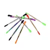 2024 Dab Tool Coloré Or Arc-en-ciel Argent Métal Outil C Outil En Acier Inoxydable Dabber Outils pour Sec Heb Cire Huile Creuser Crème Stylo Kit Accessoires