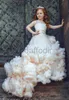 Robes Nouvelles robes de fille de fleur à volants Occasion spéciale pour les mariages enfants robe de première communion en Tulle 240308