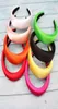 Satynowe wyściełane opaski na kobiety szerokie 4 cm Solidne plastikowe grube włosy Hoop Girlge Sponge Inslip Hairbands Hair Accessories3869793