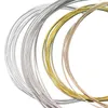 Tråd smycken runda 16-28 mätar halv hård spole inpackning solid 925 sterling silver pärltråd som säljs av m 3 28 fot m för att göra B231J