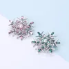 Broches Temperament Sneeuwvlok Broche Kerstmis Legering Corsage