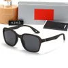 Gafas de sol de diseñador Ray para mujeres y hombres Nuevos viajes de ocio de conducción de moda polarizada con caja