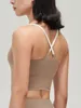 Yogakvinnor känner sport Vest Bras Camisole stötsäker sexig push -tops underkläder