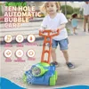 Sand Spielen Wasser Spaß Baby Bad Spielzeug Kinder Spielzeug Tank Handwagen Bubble Gun Mähne Automatische Elektrische Seife Auto Outdoor Spiel altes Mädchen H240308