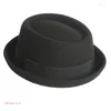Boinas Vintage ancho ancho vaquero hat hat casual regalo para padre tío