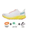 2024 Hoka One Bondi 8 Running Hokas Sapatos com Caixa Mulheres Plataforma Treinadores Runnnerssneakers Clifton 9 Homens Mulheres Blakc White Harbor Mens 36-45