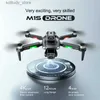 Dronlar Yeni M1S Drone 4K Profesional Üç HD Kamera Engel Kaçınma Hava Fotoğrafçılığı Fırçasız Motor Katlanabilir RC Quadcopter Oyuncakları Q240308