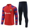 24 25 Barcelona toursuit Barca piłka nożna i dzieci ustawiają dorosłych chłopców Lewandowski Pedri Training Suit 23 24 BARCELONA Trening Stretch TrackSuits