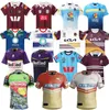 2024 Dolphins Rugby Trikots Cowboy Penrith Panthers Indigenous Cowboy Rhinoceros 2023 Home Away Training Jersey League Mans T-Shirts