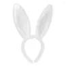 Hair Accessories Easter Ear Headband Plush Headdress Stage Performance Hairband 57BD