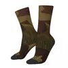 Skarpetki męskie vintage splittertarn b luftwaffe kamuflage unisex harajuku bezdroczny drukowana śmieszna sock