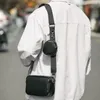 Bolsa Crossbody Masculina E Feminina Lazer Pequeno Quadrado Simples Um Ombro Portátil Celular