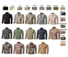 Vêtements d'extérieur Chasse en forêt Tir Tactique Camo Manteau Vêtements de Combat Camouflage Coupe-Vent Softshell Veste Extérieure NO055388041