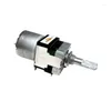 Smart Home Control 1pc ALPS Motor Drive Potentiometer B100Kx2 RK16812MG098 100KBx2 Dual With Tap 25MM Half Shaft