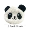 Odzież dla psów 50/30pcs Cute Panda Style Usuń Bowtie dla psów Zwierzęta akcesoria kołnierzy