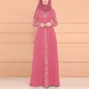 Etniska kläder arabiska marocko muslimska klänning abayas kvinnor ramadan tryck abaya dubai kalkon islam kaftan mantel longue musulmane vestidos largos