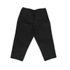 Pantaloni da uomo in neoprene termoformante per il corpo, pantaloni dimagranti, cosce, allenamento per il grasso, tuta da sauna, vita alta, controllo modellante 240220