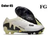 Sac-cadeau Boots de football pour hommes Ronaldo CR7 Vapores 15 xv Elite FG TNS CLATS MBAPE ZOOMS NEYMAR ACC Superfiys 9 Chaussures de football Top Outdoor Trainers Botas de Futbol
