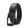 Belts Men Belt With Automatic Buckle Stylish Men's Faux Leather Micro Slide For