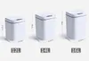 121416L интеллектуальный мусорный бак, автоматический датчик, датчик мусорной корзины, электрическая мусорная корзина, домашний мусорный бак для кухни, ванной, мусора 240307