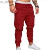 Herrbyxor män byxor 2018 mode män jogger byxor fitness bodybuilding gym för löpare svettbyxor 4xl 240308