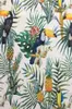 Floresta tropical verão papagaio impressão digital Ramphasto cadeira estofamento sofá poltrona tecido de veludo fronha decorativa pano 140 cm w7739504