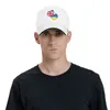 Baskenmützen Eurovision 2024 Großbritannien und Ukraine Baseballkappen Snapback Mode Hüte atmungsaktiv lässig Outdoor für Männer und Frauen