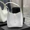 Kozmetik çantalar lüks çanta le hobo le hobo le 5 omuz çantası Solferino siyah tasarımcı çantalar deri çanta tote kova makyaj tofu gövde crossbody moda çantası 240308