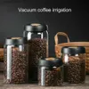 Food Jars Canisters Container Jar Storage Moisture-proof Fresh-keeping Cylindrical Food Vacuum Coffee Beans Tank Airtight L240309