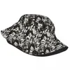 Baskar Stylish Luffy Zoro Manga Collage Bucket Hats Teen Packable Camping Fishing Summer Headwear