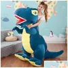 Animaux en peluche en peluche P 45160cm dessin animé dinosaure jouet tyrannosaure poupée mignon enfants enfants cadeaux d'anniversaire MX200716 livraison directe à Dhj9Z