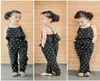 2015 Girls Casual Sling Zestawy odzieży Romper Baby Pielężeniowe kombinezony w kształcie serca