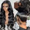 Synthetic Wigs 360 Full Lace Wig Human Hair Pre Plucked Brazilian 30 Inch 13x4 Hd Lace Frontal Wig Body Wave Lace Front Wigs for Black Women 240308