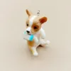 Charms 30-50mm Fashion Craft Animal Jewelry Harts 3D Pet Dog Valp för nyckelring som gör hängen hängande handgjorda DIY-material1178T